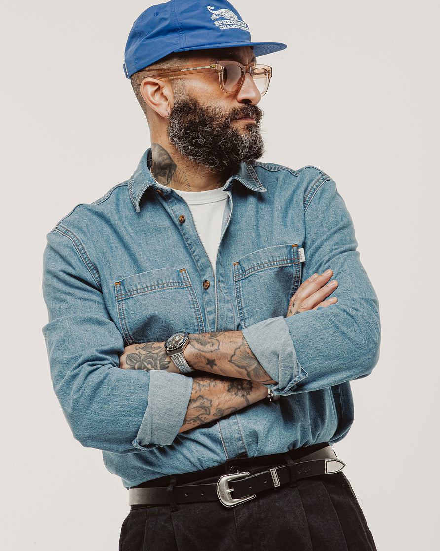 Mason Denim Shirt - Light Wash