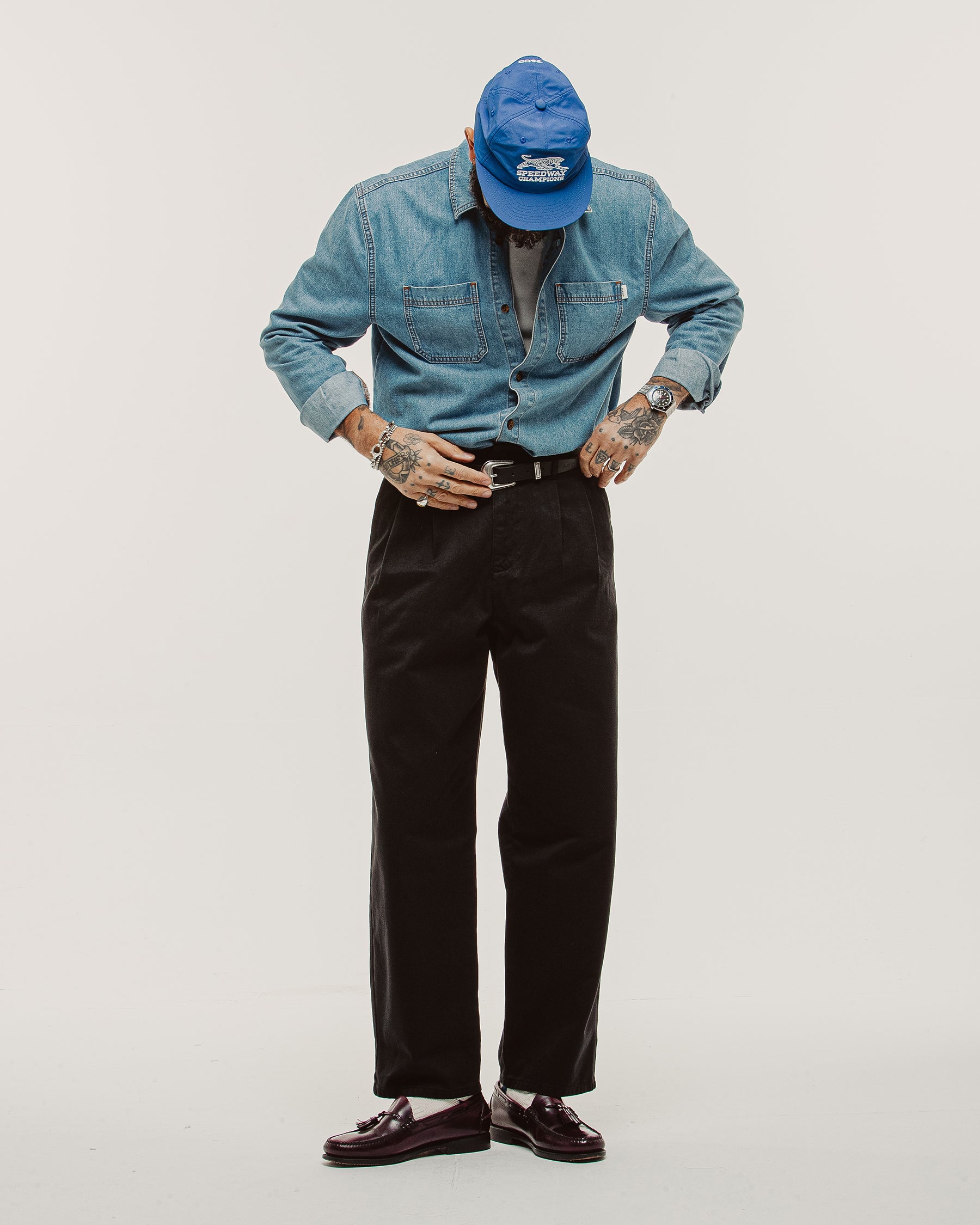 Mason Denim Shirt - Light Wash