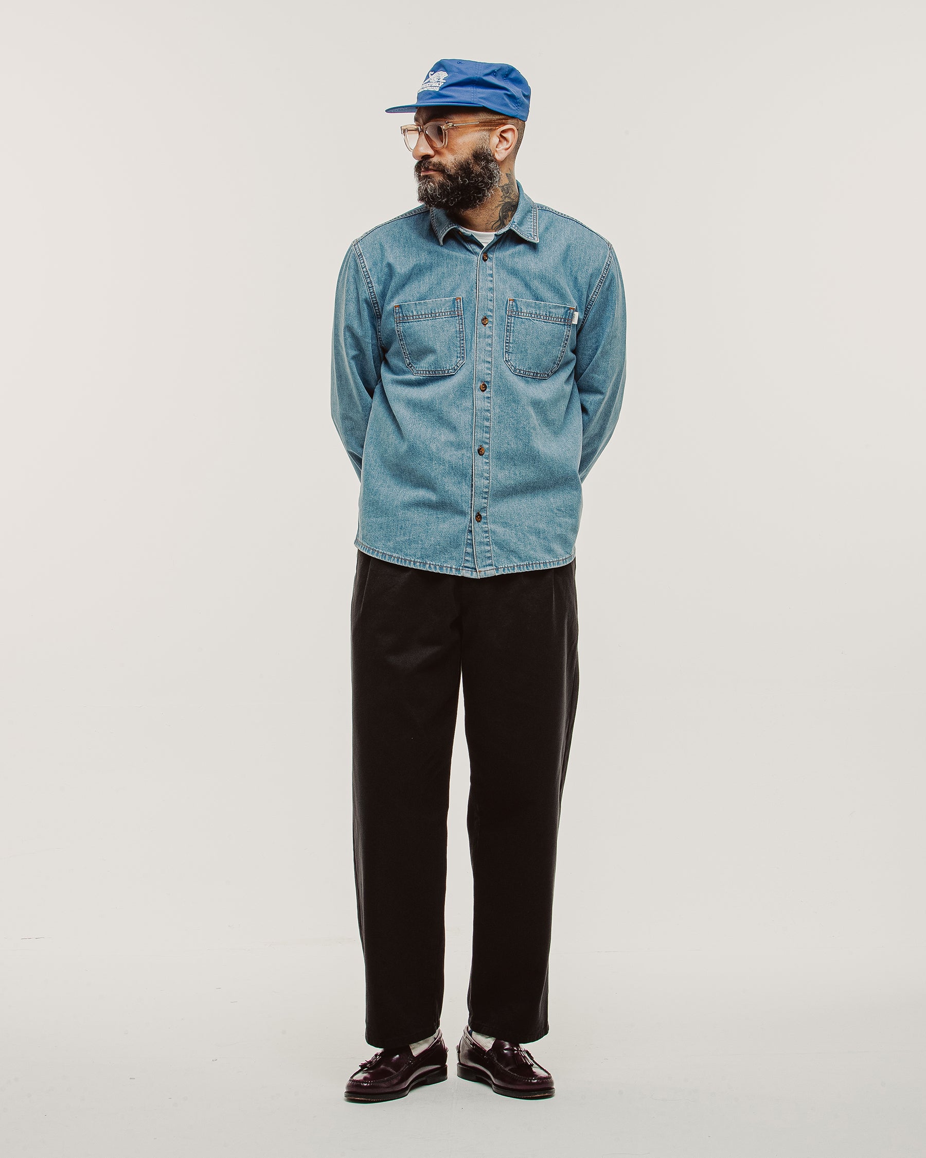 Mason Denim Shirt - Light Wash