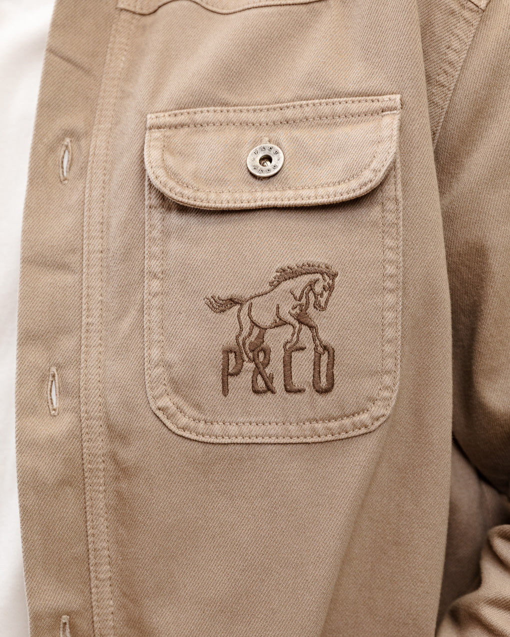 Bronco Overshirt - Vintage Smoke