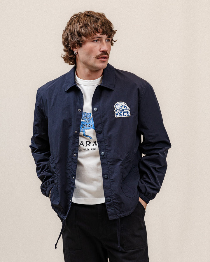 Godspeed Coach Jacket - Navy