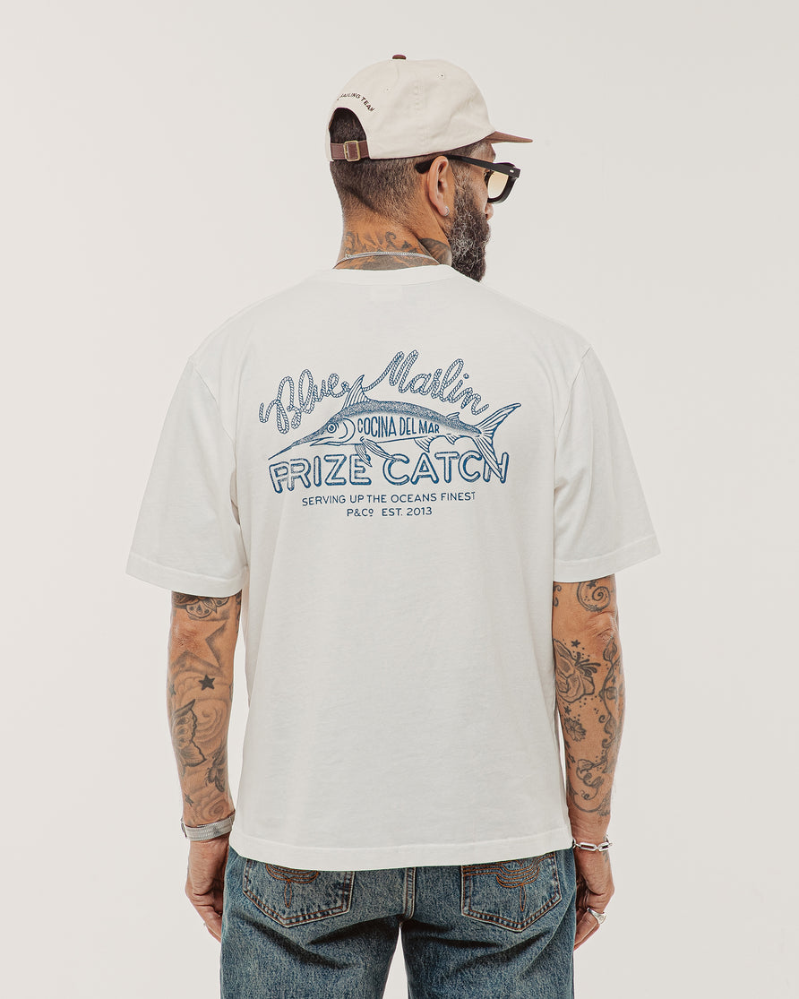 Prize Catch T-Shirt - Off White