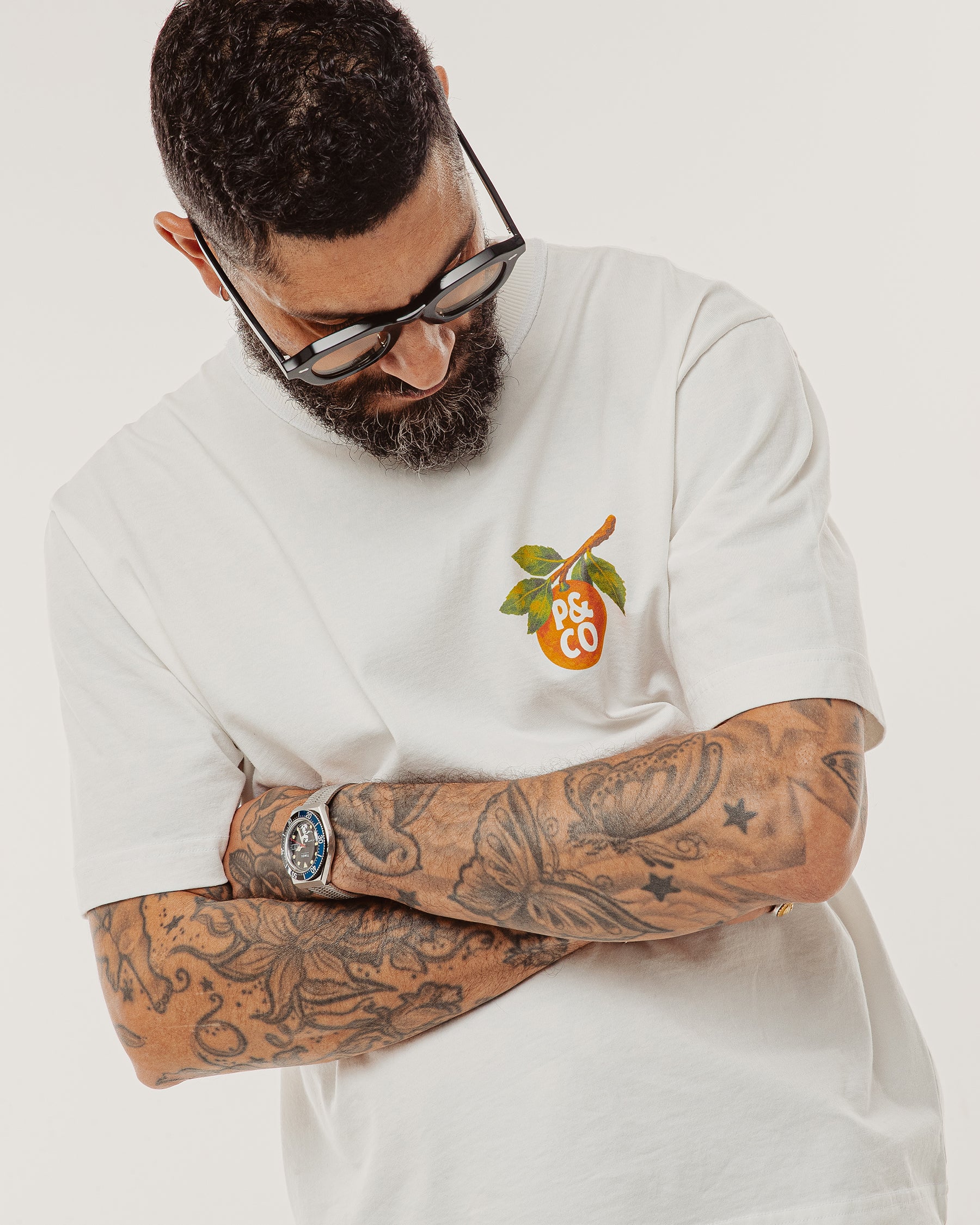 Where The Sun Settles Boxy T-Shirt - Off White