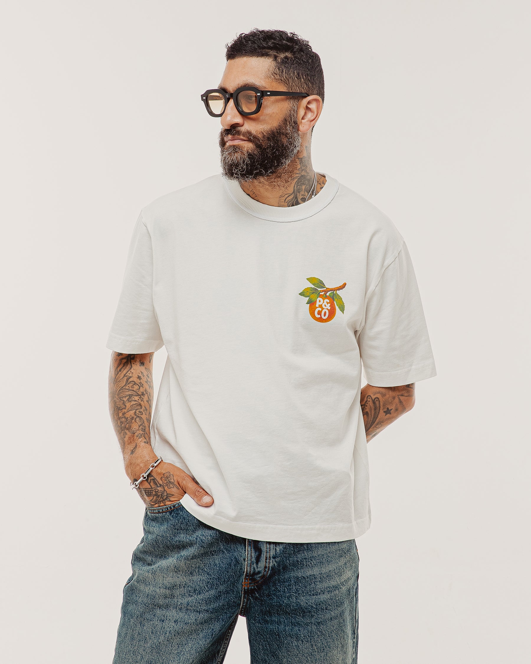 Where The Sun Settles Boxy T-Shirt - Off White