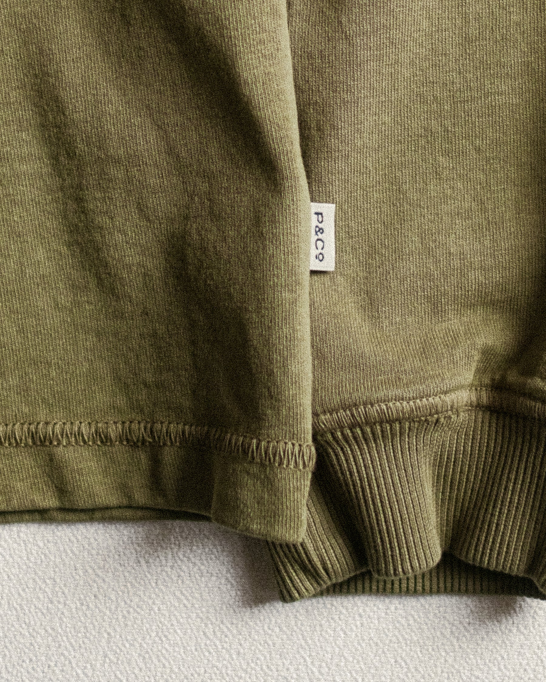 Founders Boxy Longsleeve T-Shirt - Olive