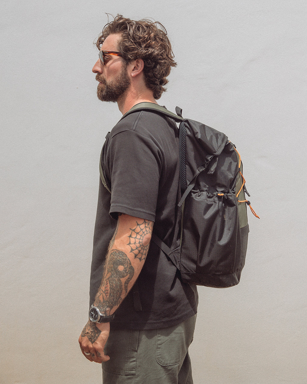 FTG Porte Backpack - Black / Olive