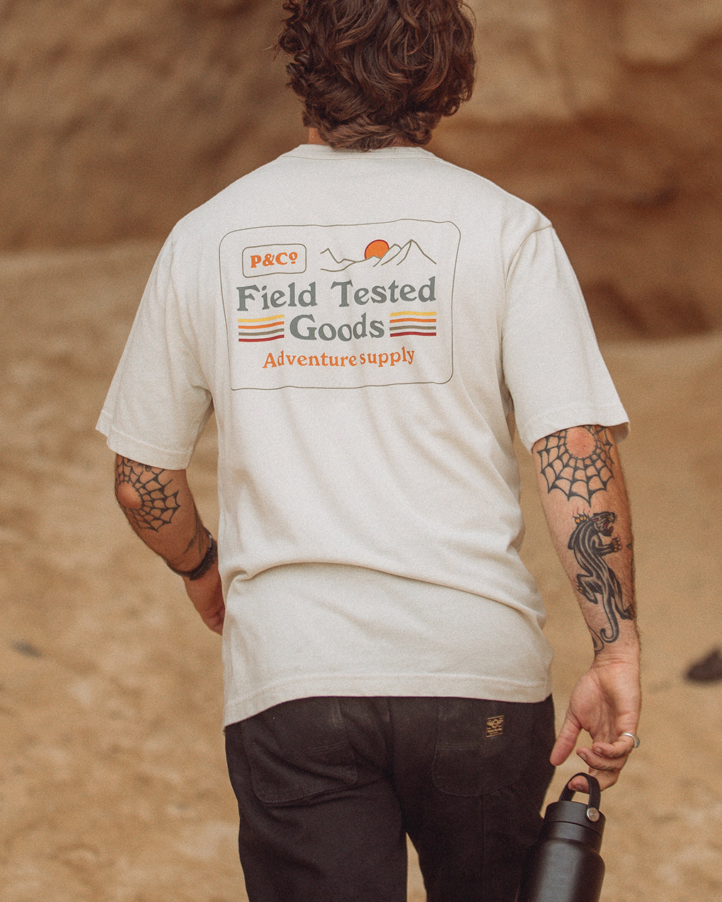 Field Tested Goods T-Shirt - Bone