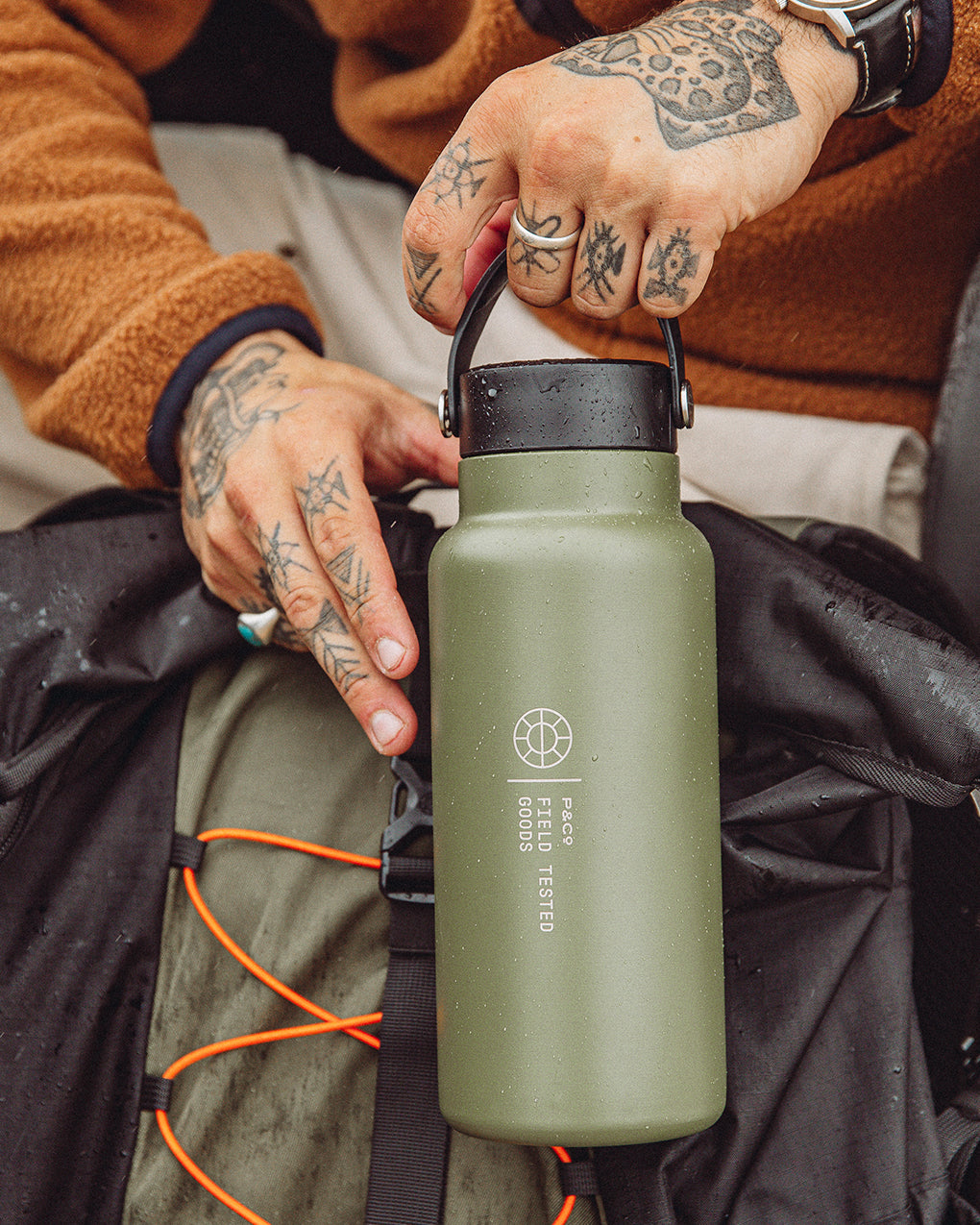 FTG Water Bottle - Olive