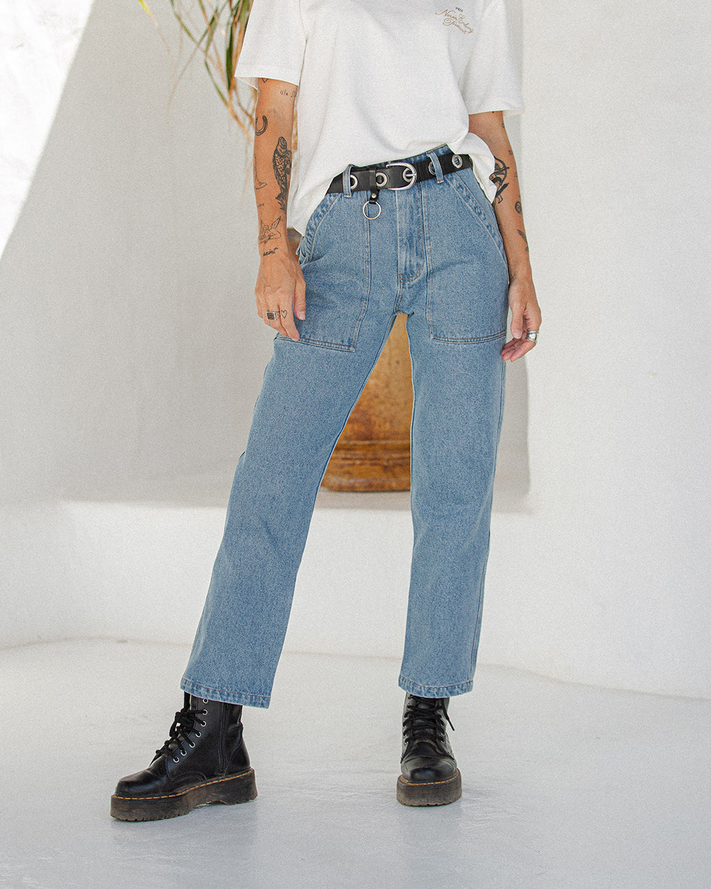 304 Service Fatigue Pants - Denim