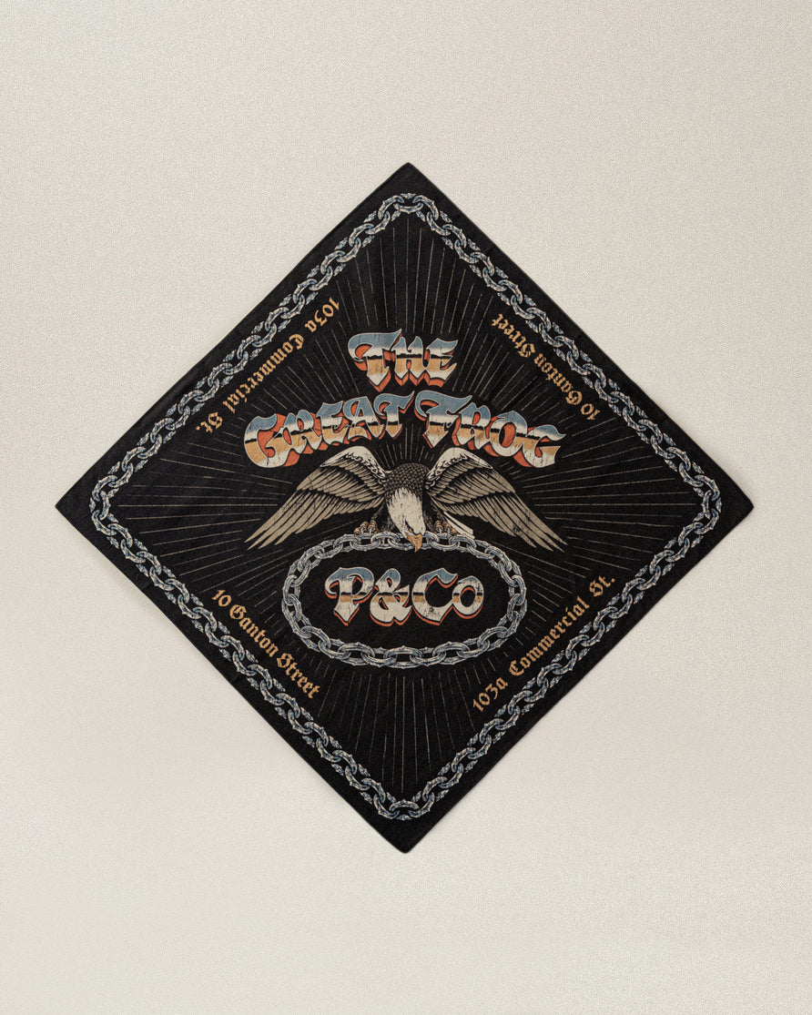 P&Co x TGF Bandana - Black