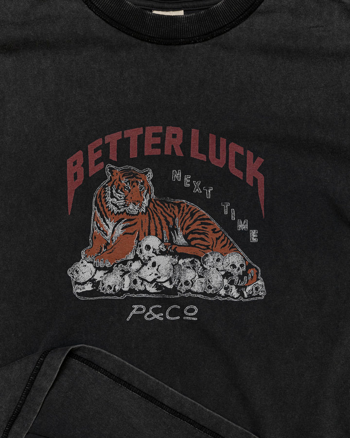 Better Luck Boxy T-Shirt - Acid Wash