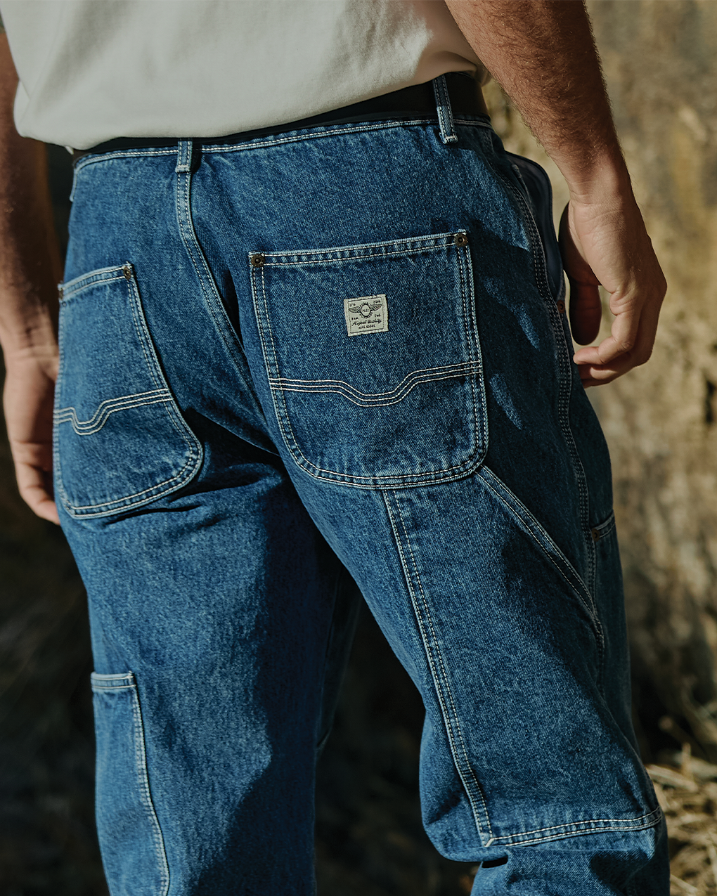 304 Albion Carpenter Pant - Washed Denim