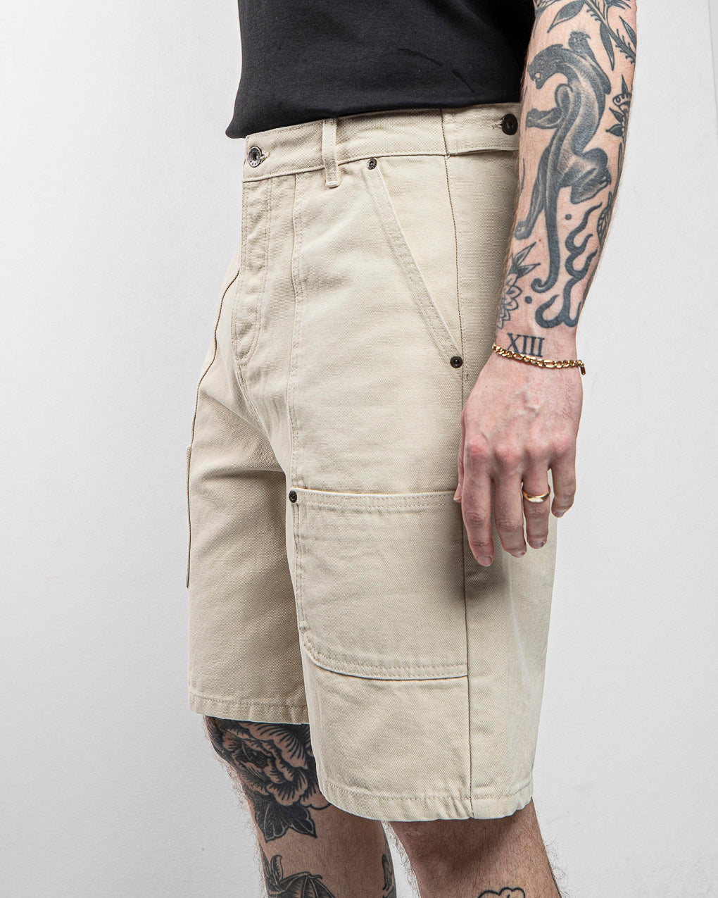 Albion Carpenter Shorts - Bone