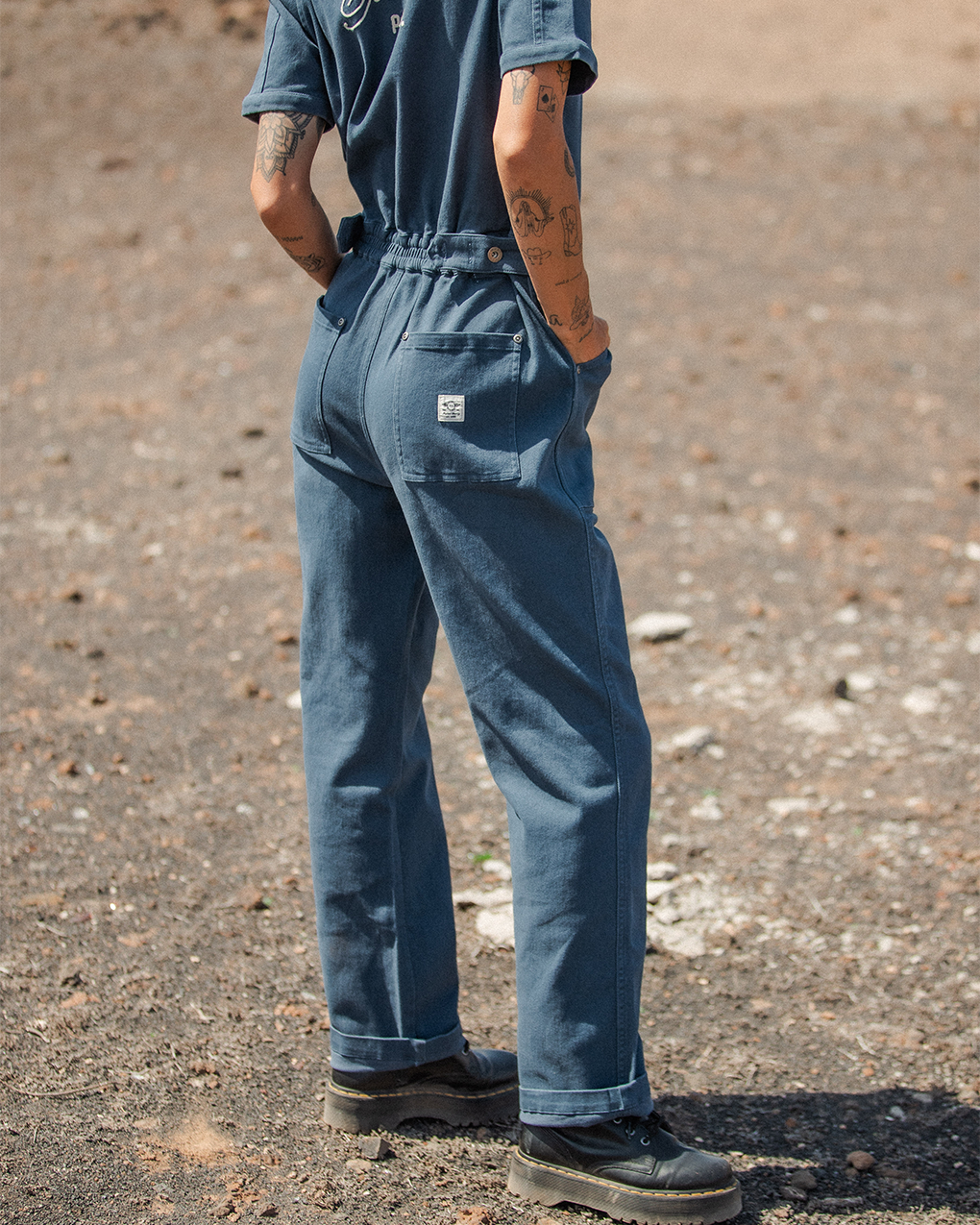 Never Ending Pursuit Boilersuit - Blue