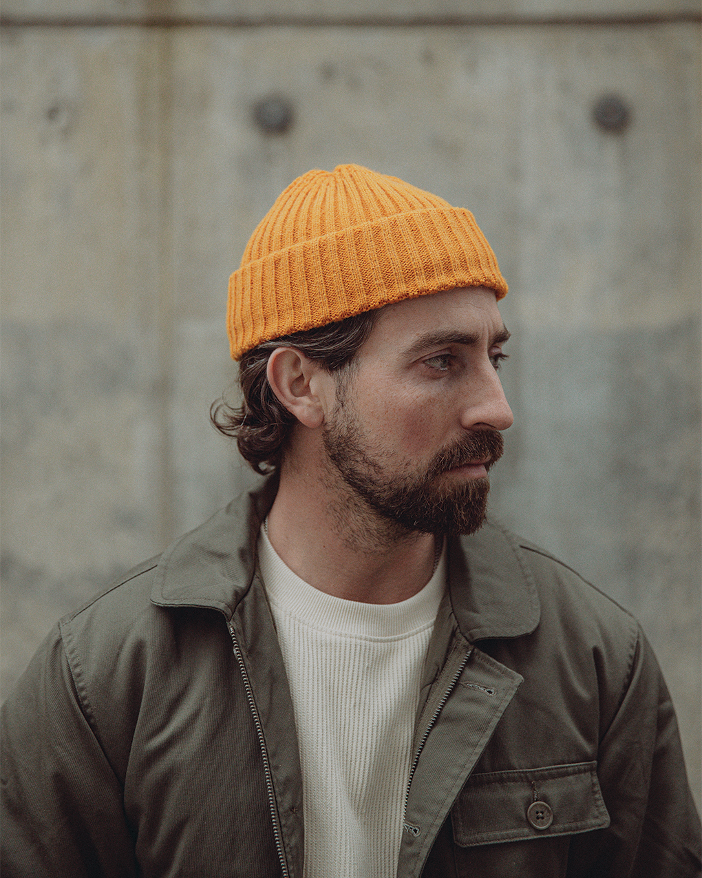 Fisherman Beanie - Yellow