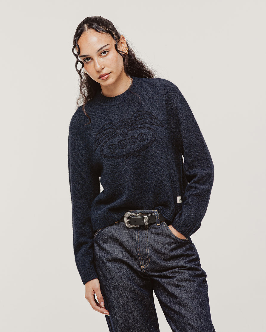 Eagle Lasso Knit - Navy