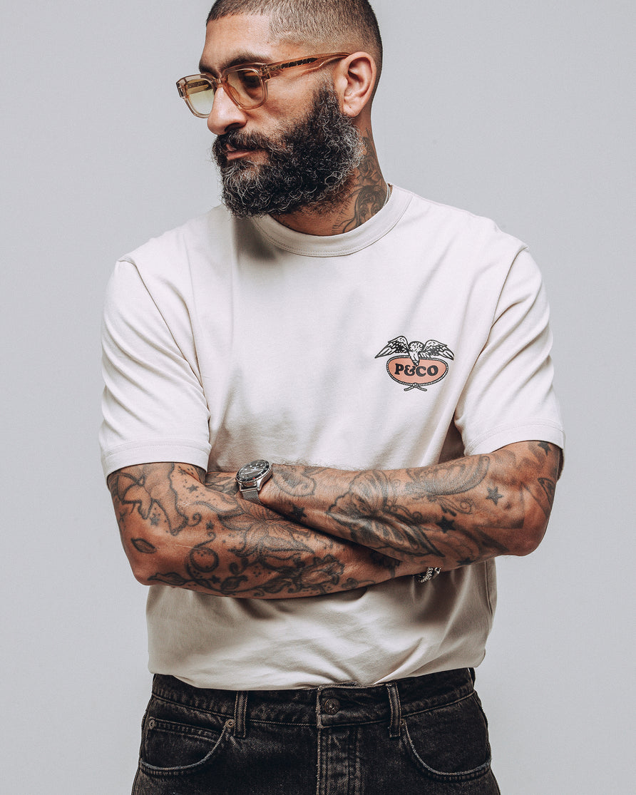 Superior Quality T-Shirt - Bone