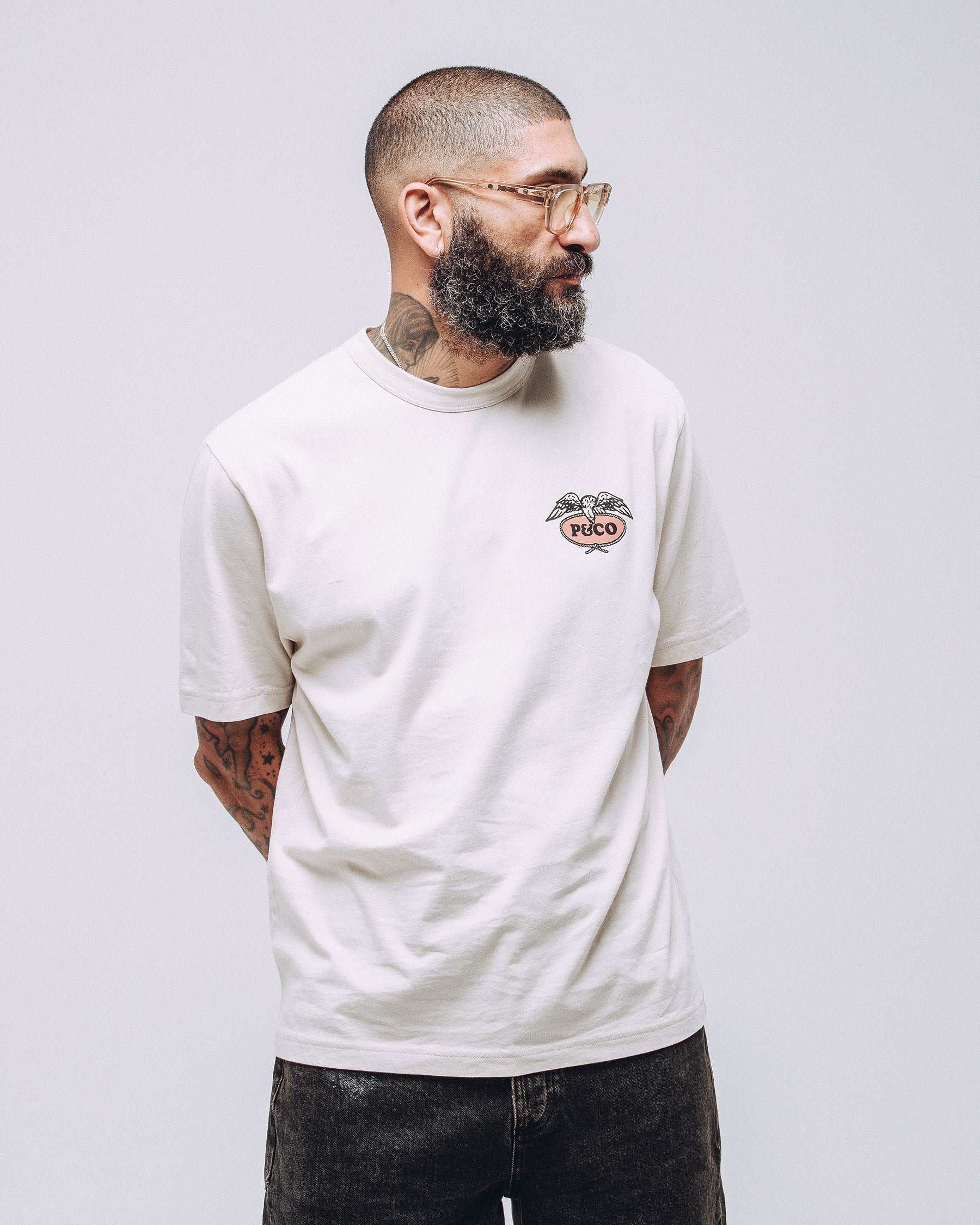 Superior Quality T-Shirt - Bone