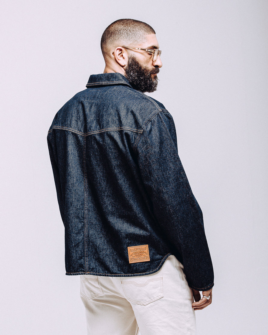 Crafter Smock - Raw Indigo