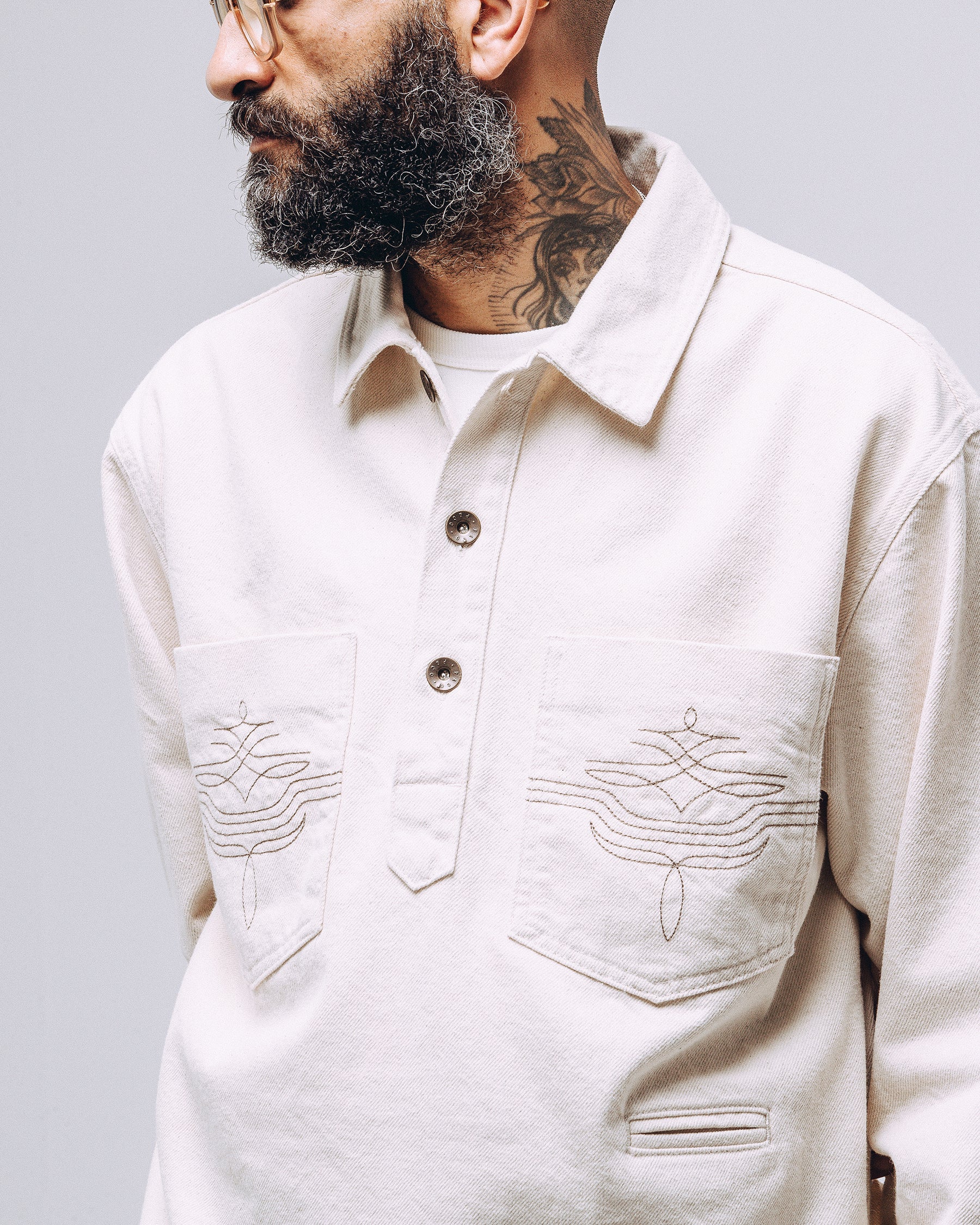 Crafter Smock - Ecru