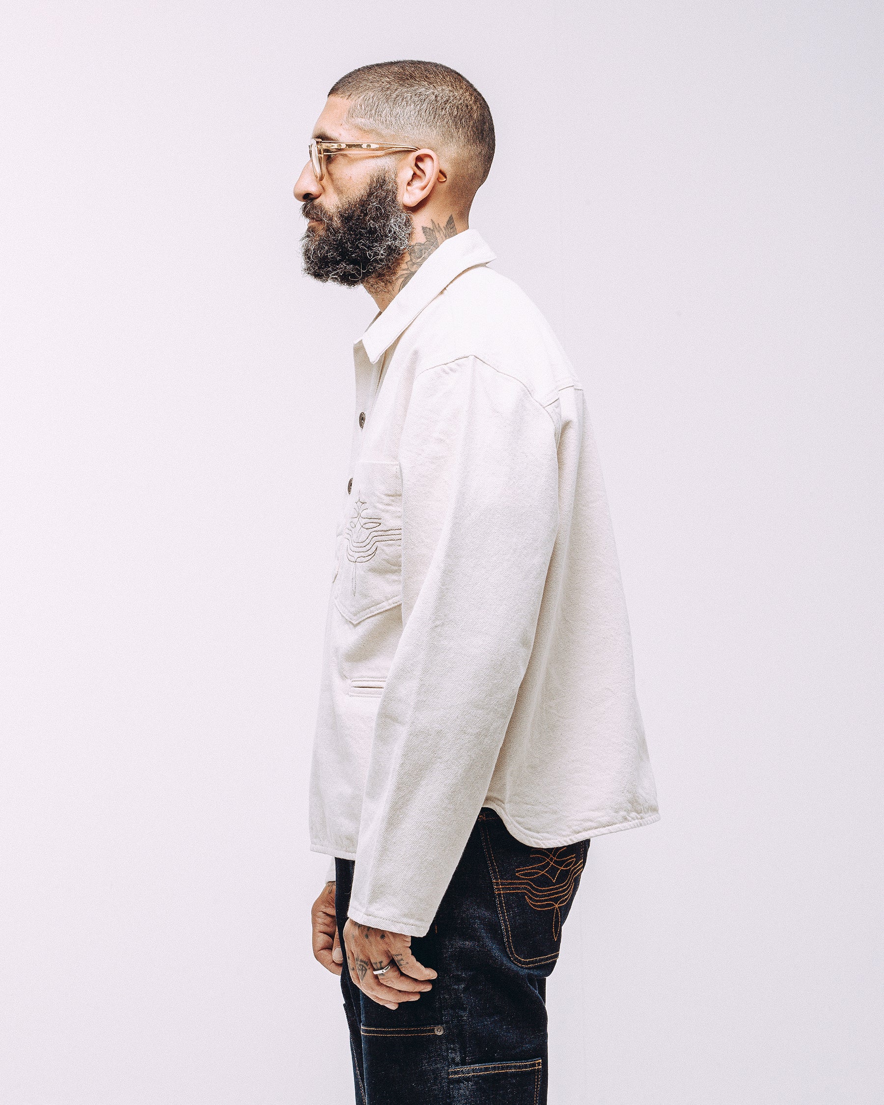 Crafter Smock - Ecru