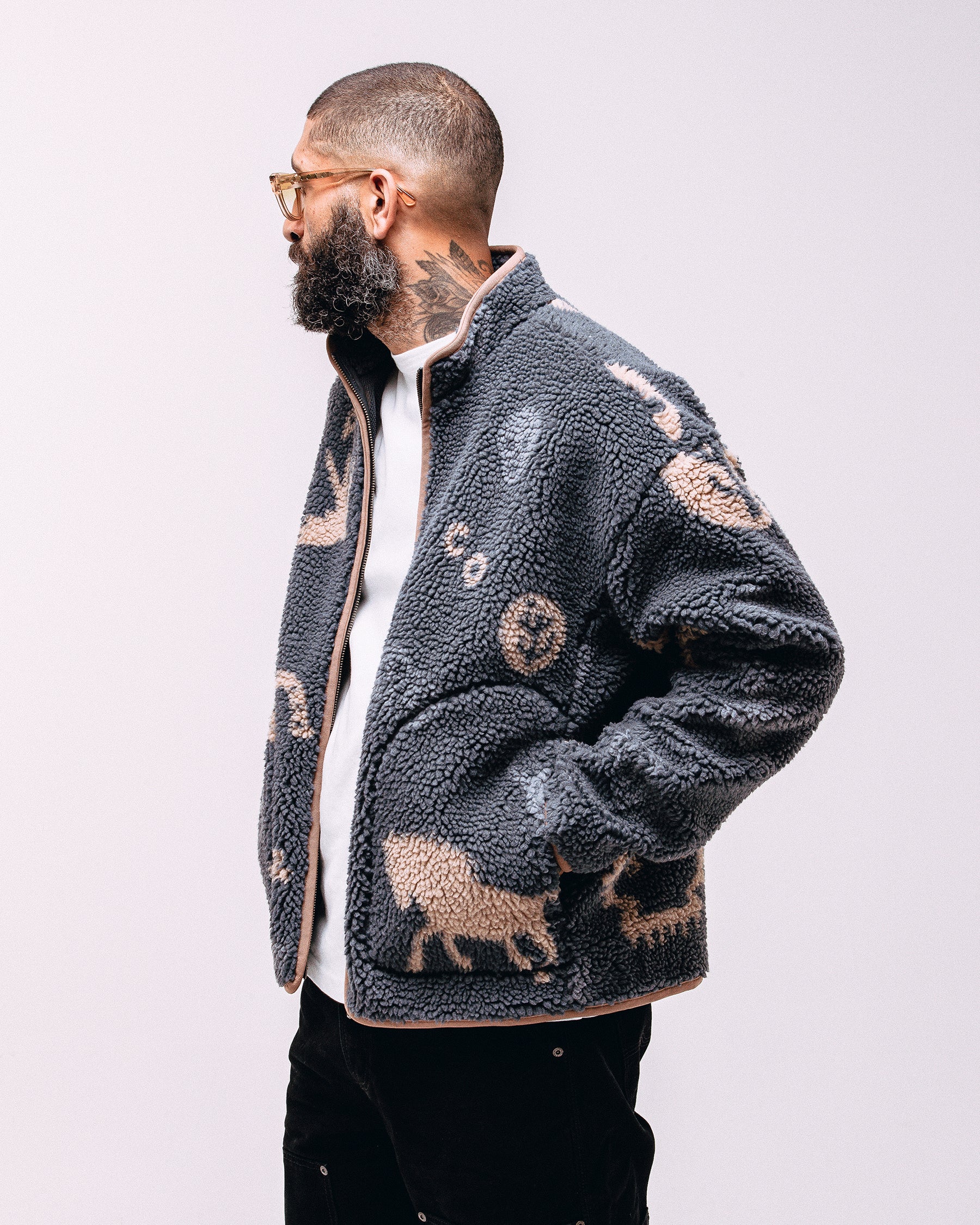 Ranch Fleece - Charcoal