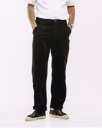 Cord Service Fatigue Pants - Black