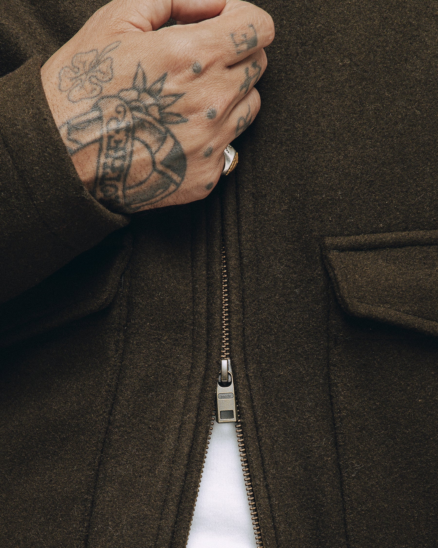 Ranger Wool Jacket - Olive