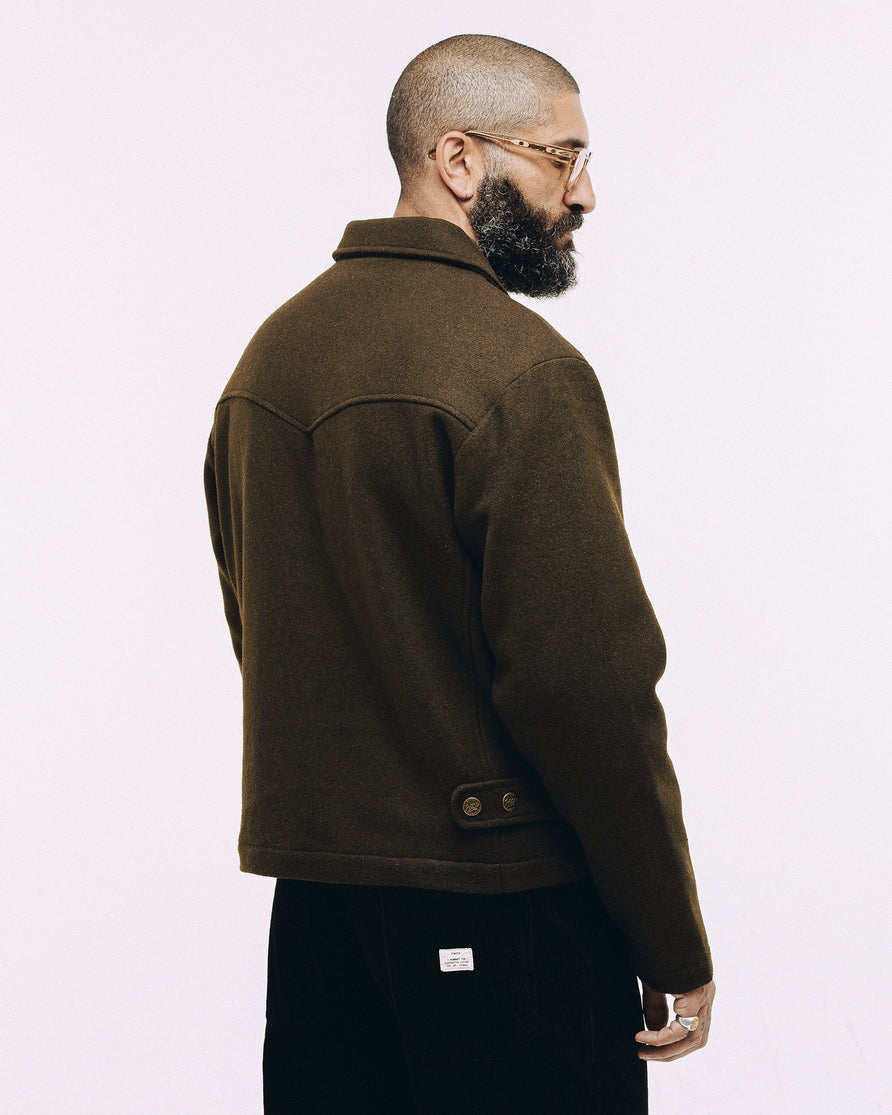 Ranger Wool Jacket - Olive
