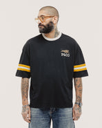 Mascot Boxy Shortsleeve Jersey - Heavy Washed Black