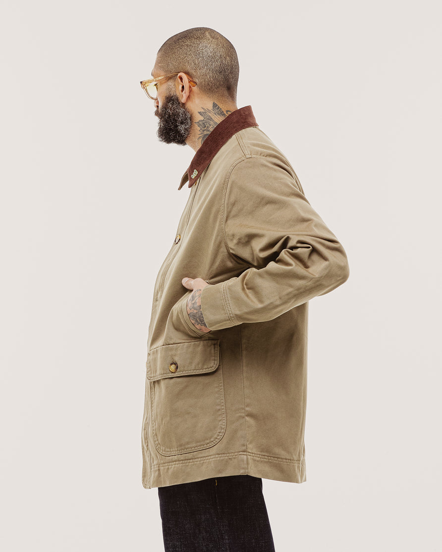 Porter Overcoat - Olive Drab