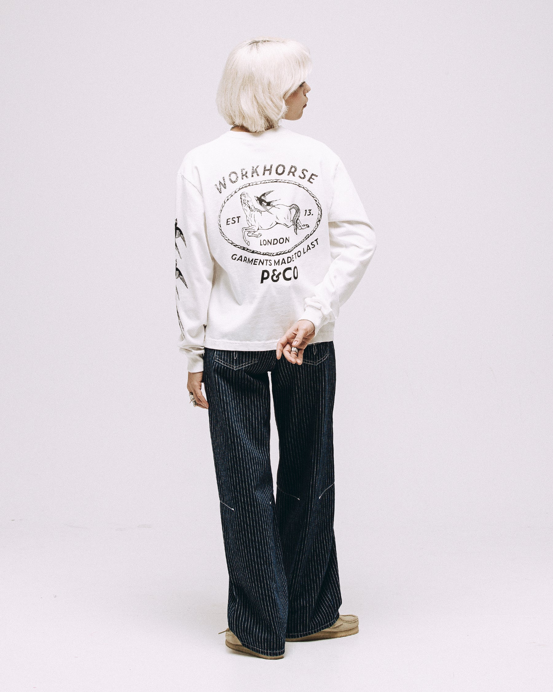 Workhorse Boxy Longsleeve - Off White