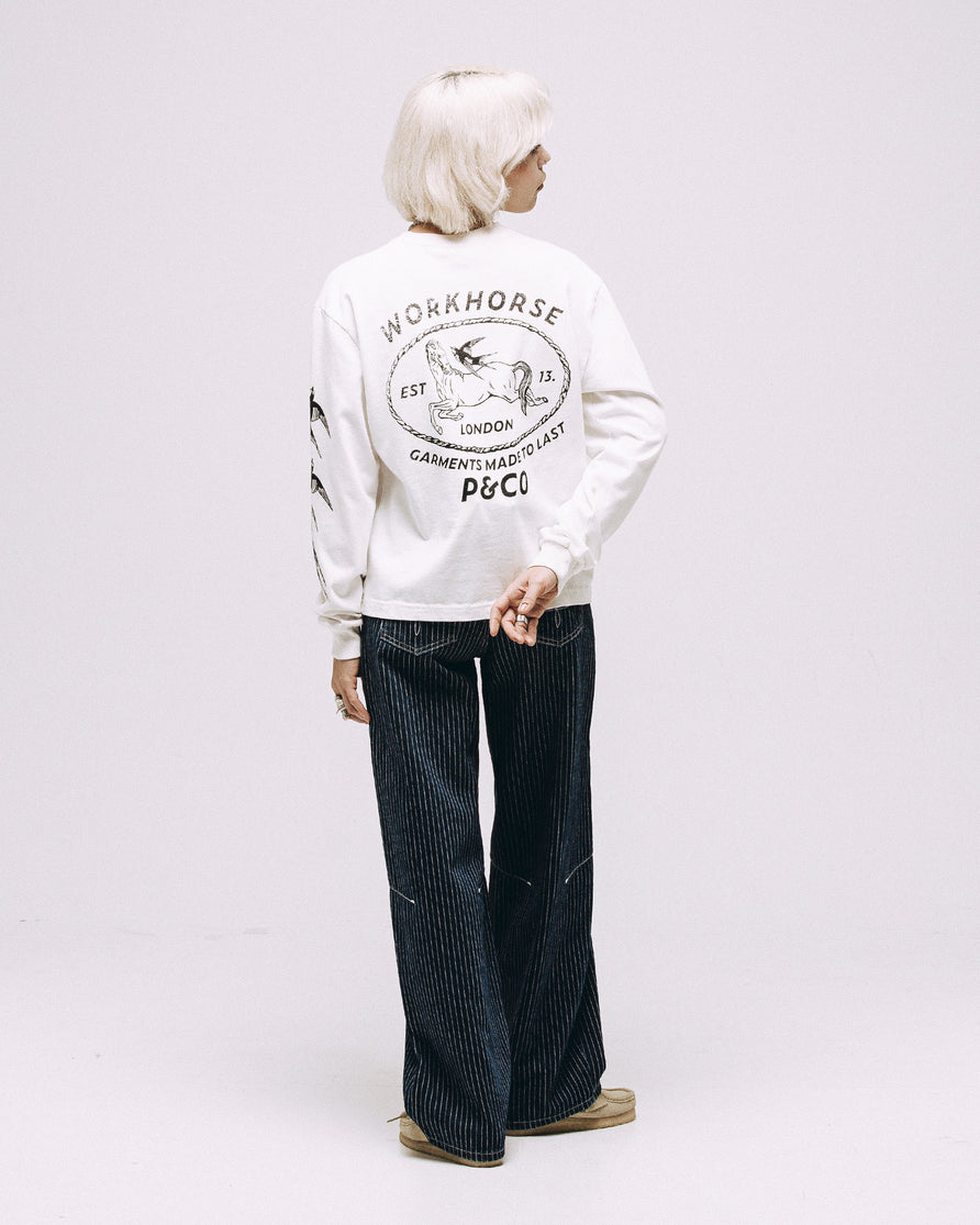 Workhorse Boxy Longsleeve - Off White