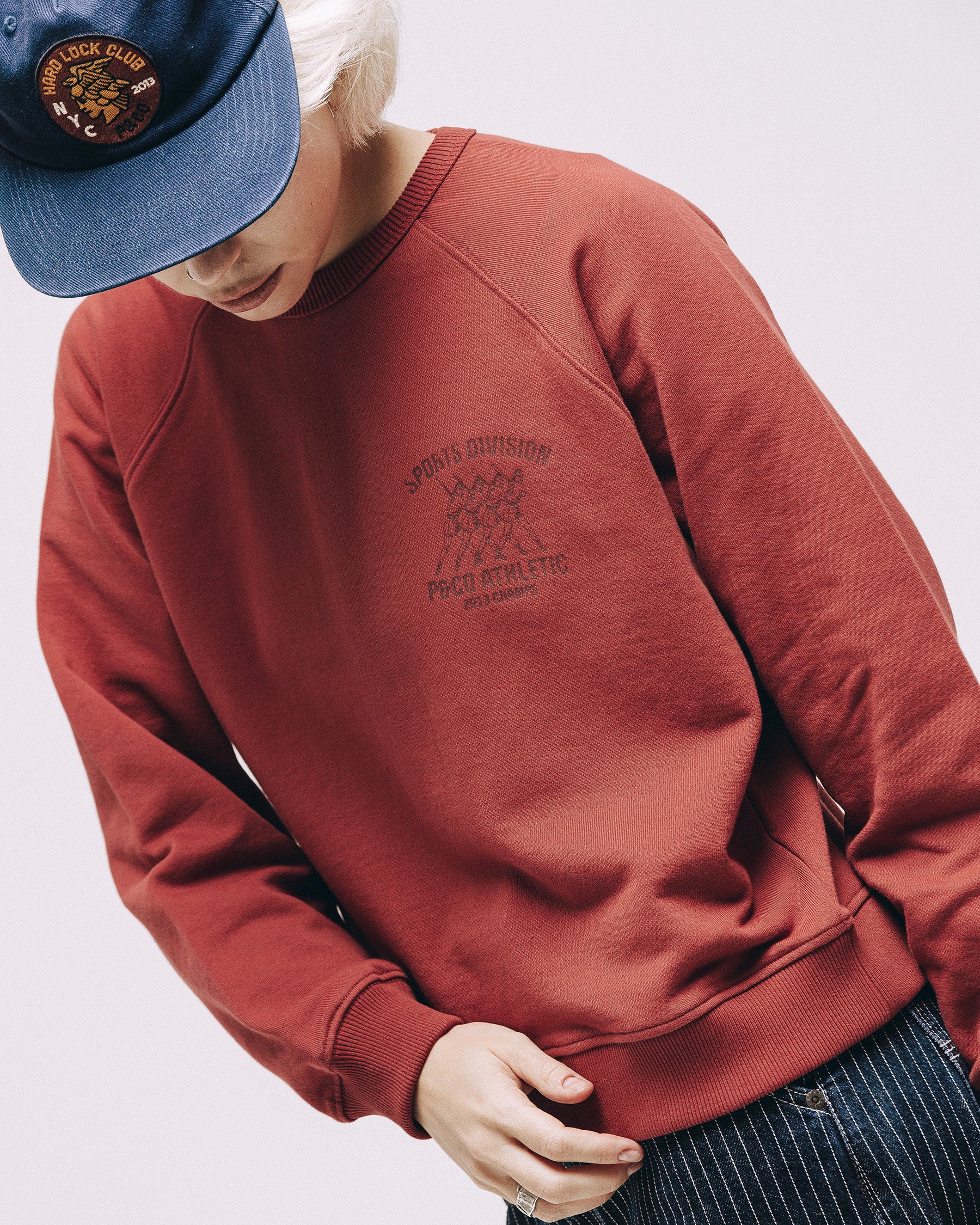 Sports Division Sweatshirt - Washed Red