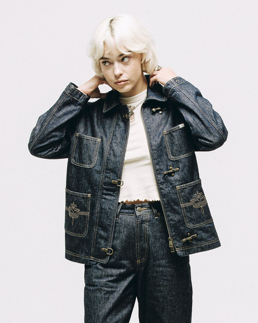 Foundry Denim Jacket - Raw Indigo