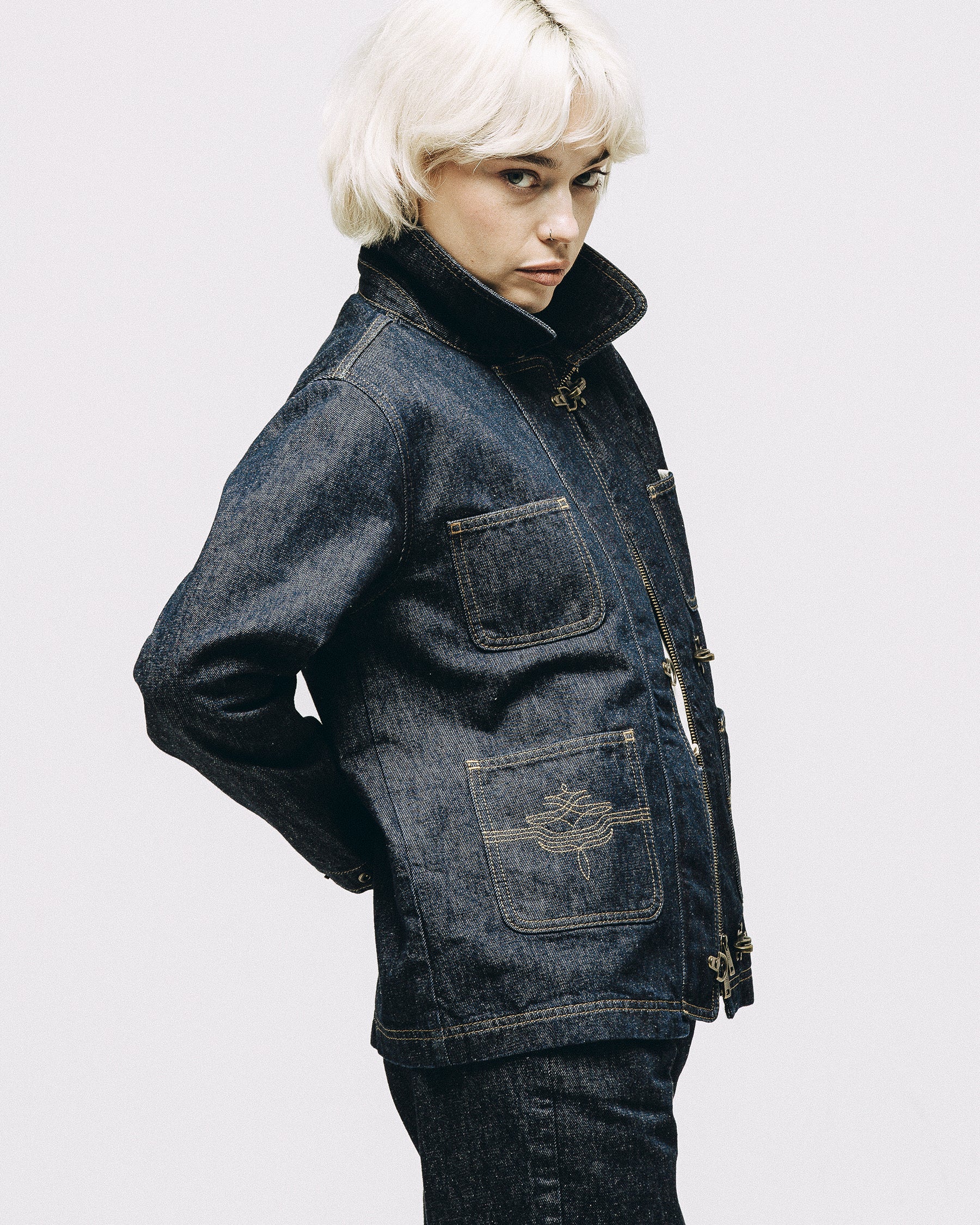 Foundry Denim Jacket - Raw Indigo