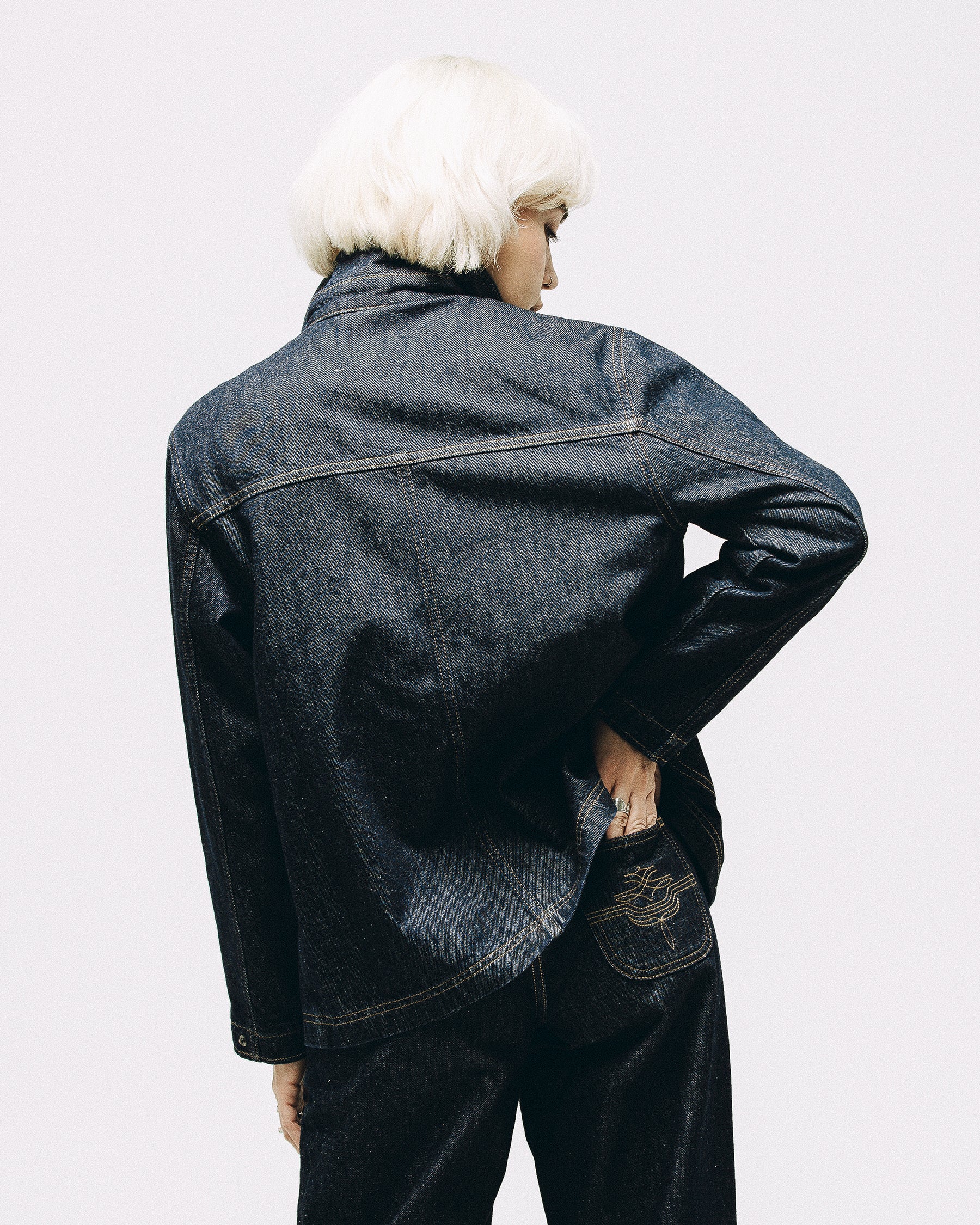 Foundry Denim Jacket - Raw Indigo