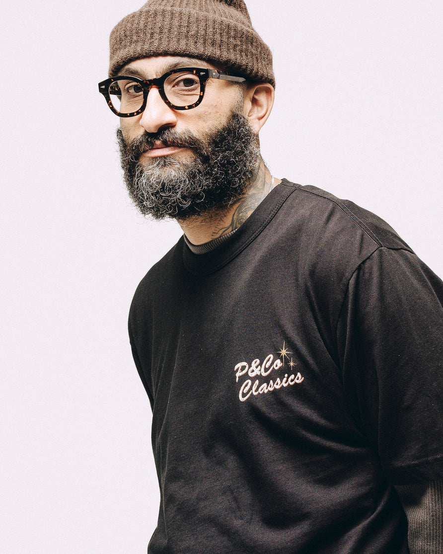 P&Co Classics T-Shirt - Washed Black 