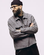 Cooper Corduroy Jacket - Charcoal