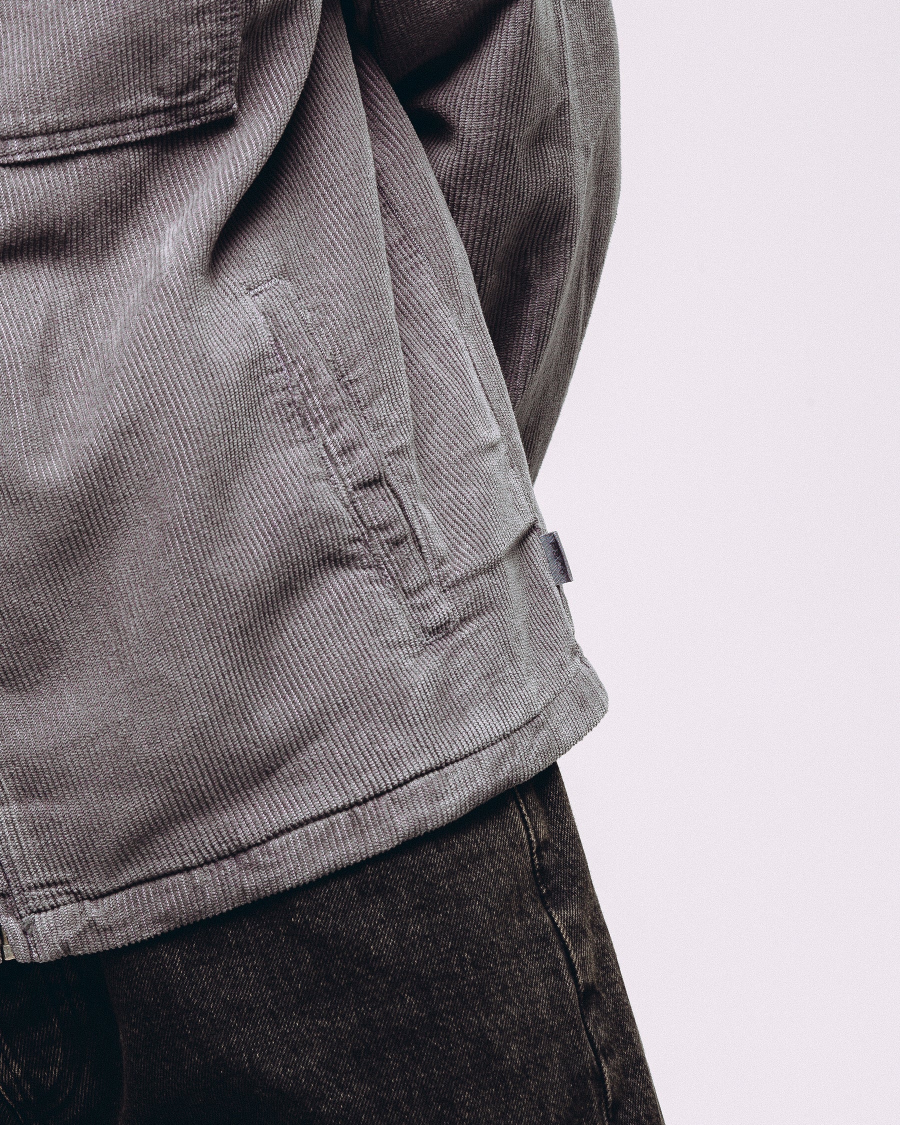 Charcoal Cooper Corduroy Jacket | Men's Shirting, Layering ‐ P&Co