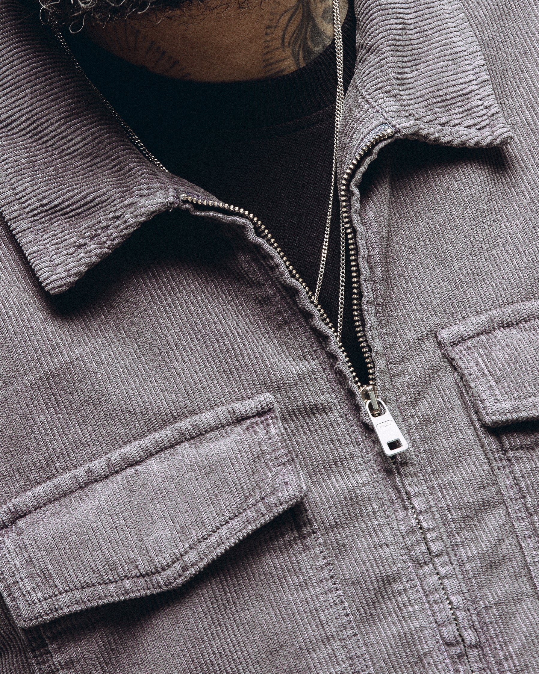 Cooper Corduroy Jacket - Charcoal