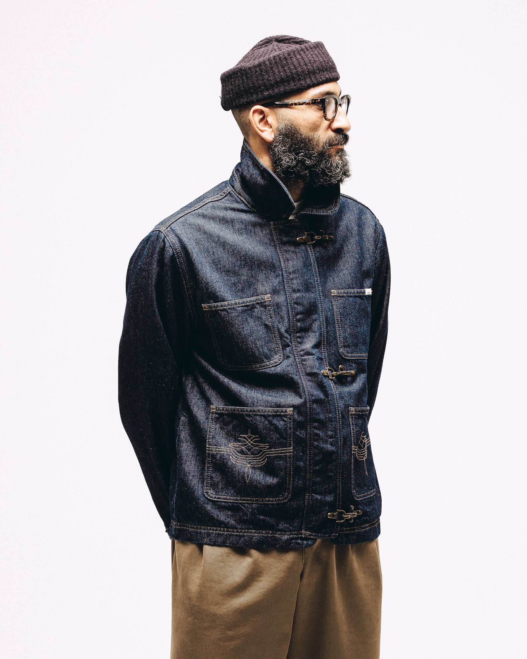 Foundry Denim Jacket - Raw Indigo