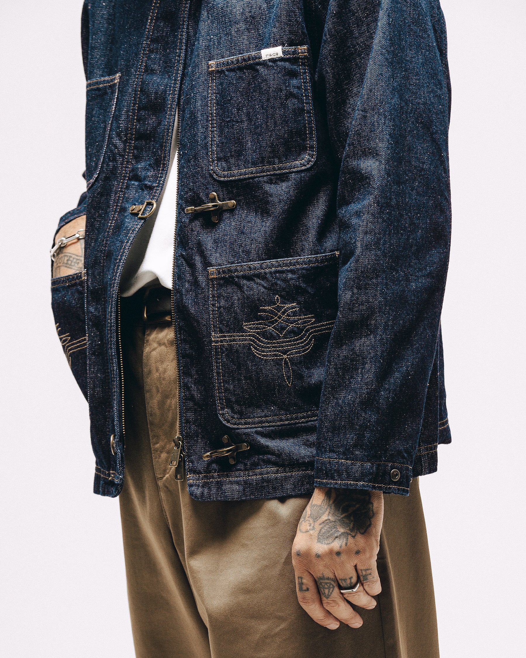 Foundry Denim Jacket - Raw Indigo