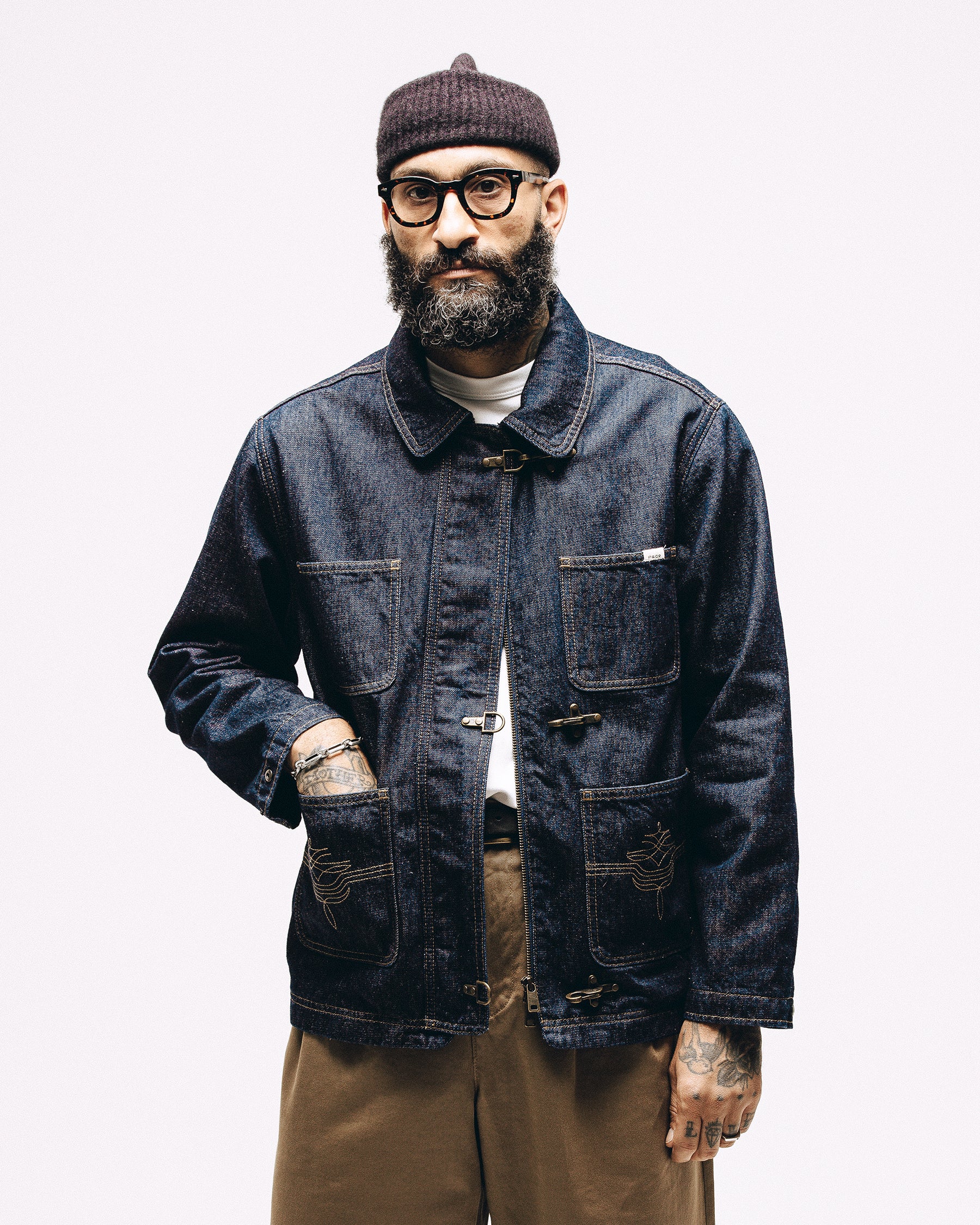 Foundry Denim Jacket - Raw Indigo