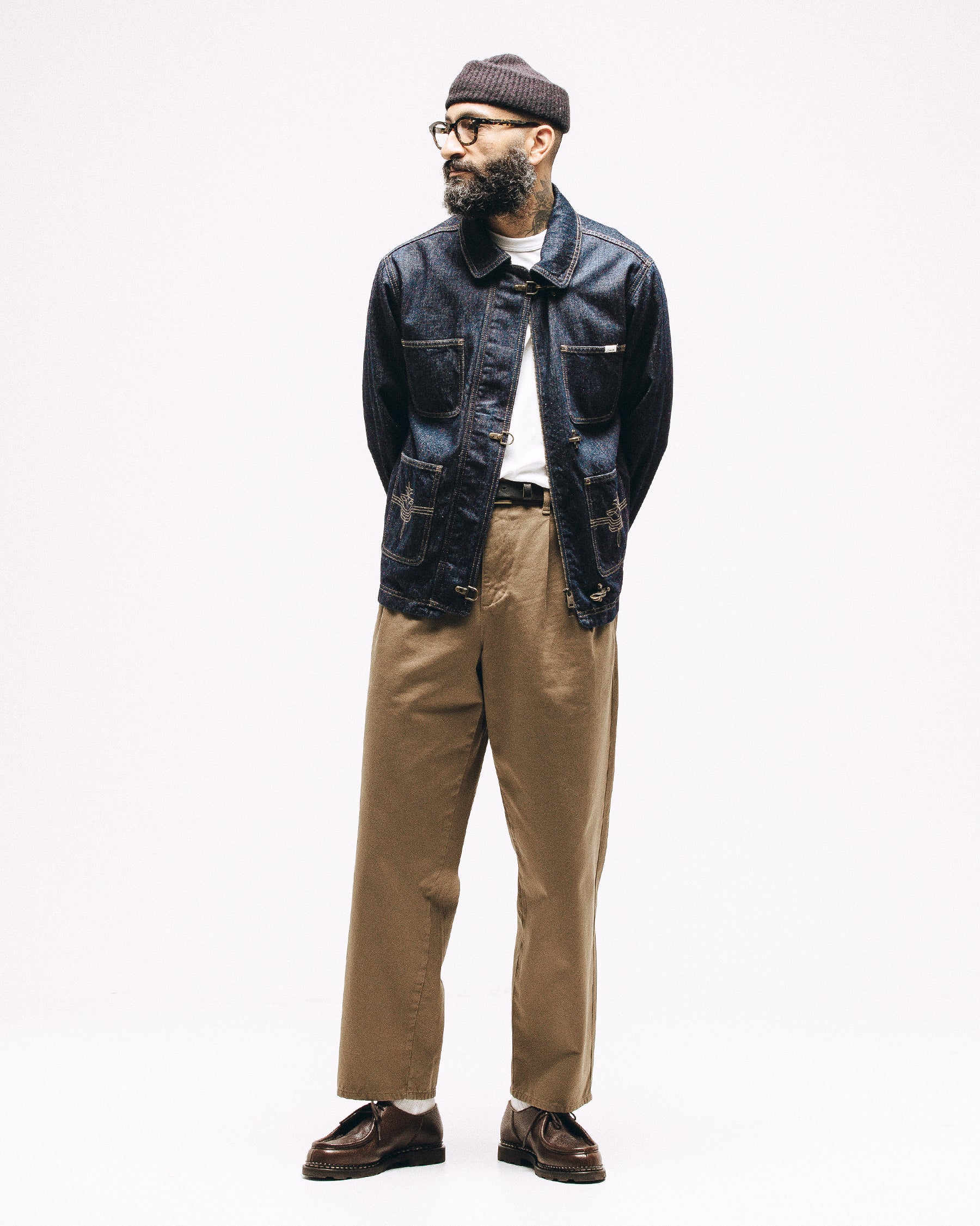 Foundry Denim Jacket - Raw Indigo