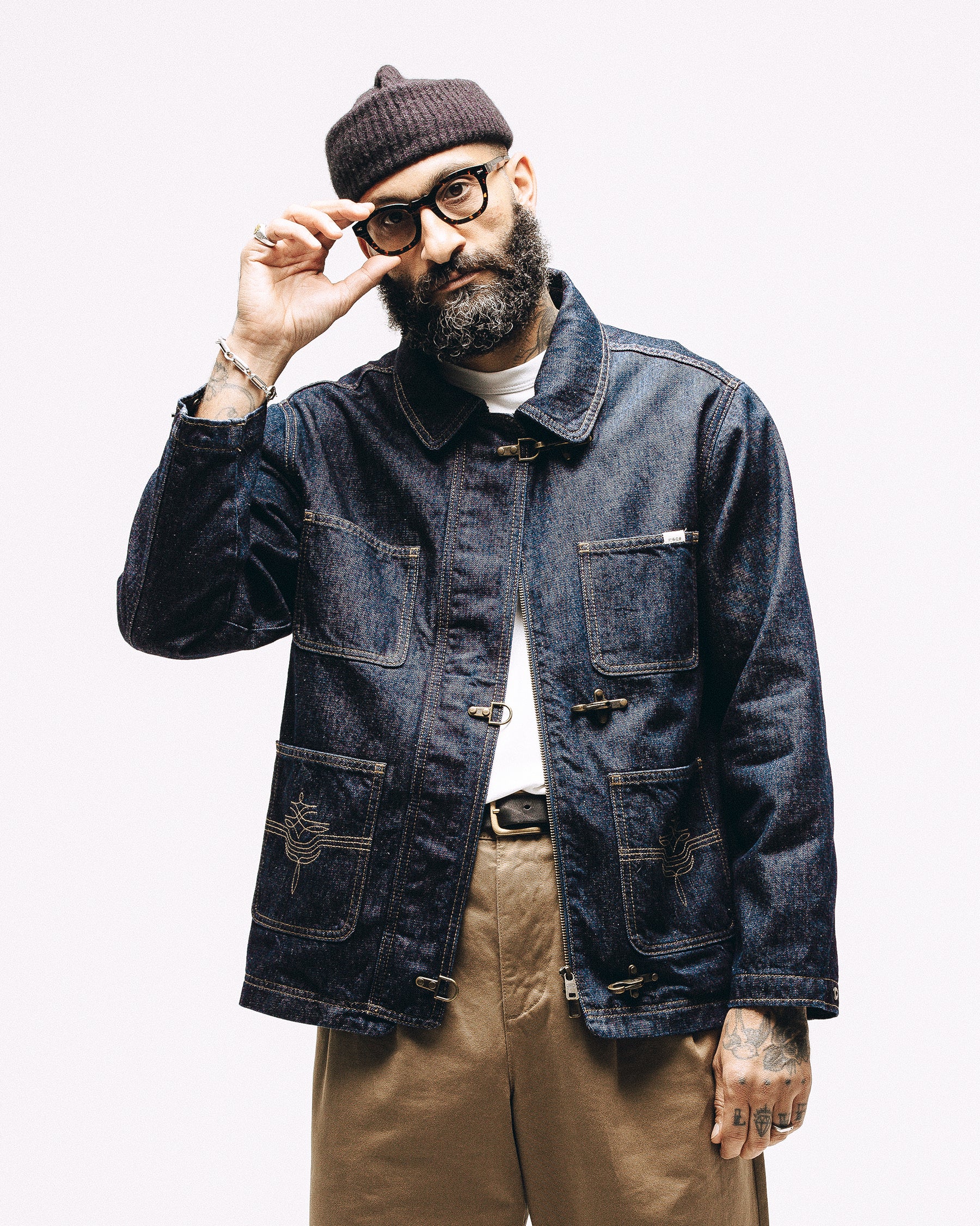 Foundry Denim Jacket - Raw Indigo