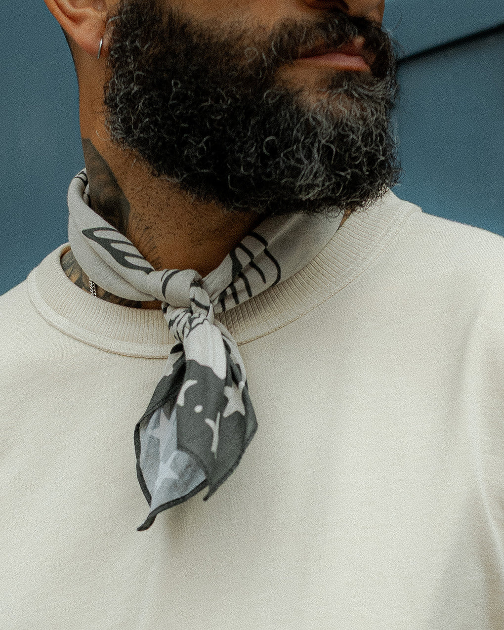 Essential Boxy T-Shirt - Fog White