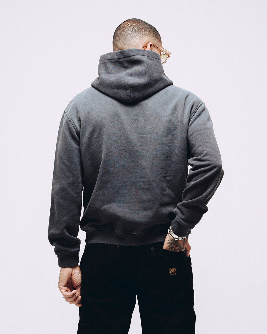 Heavyweight Essential Hoodie - Charcoal