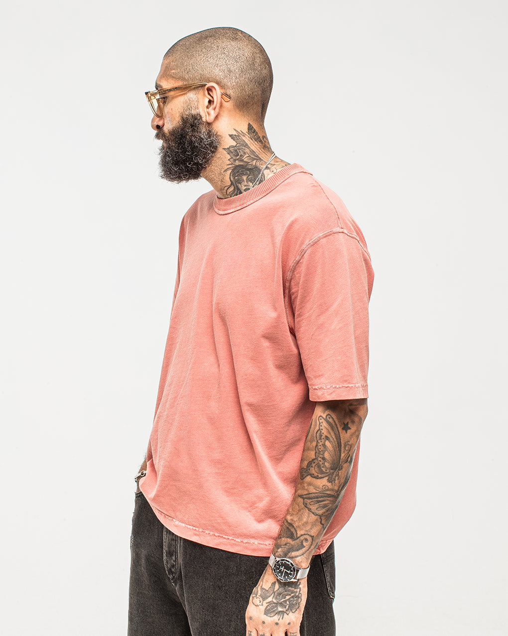 Essential Boxy T-Shirt - Faded Sienna