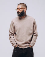 Crafted Ribbed Longsleeve - Tan